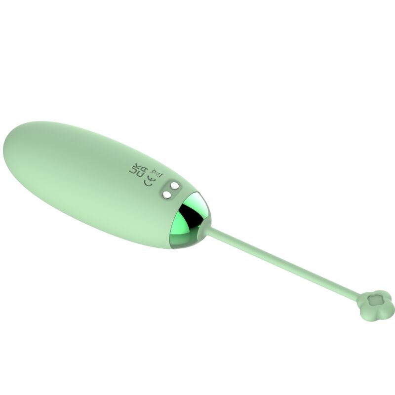 ARMONY - KITTY FUN EGG VIBRATOR REMOTE CONTROL 10 VIBRATIONS GREEN - Billede 3