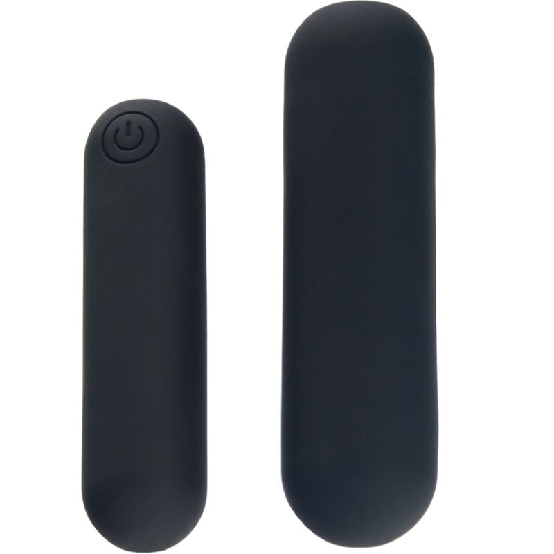ARMONY - SPLASH HAHA VIBRATOR BULLET SILICONE 10 VIBRATIONS 75 X 19 CM BLACK - Billede 2