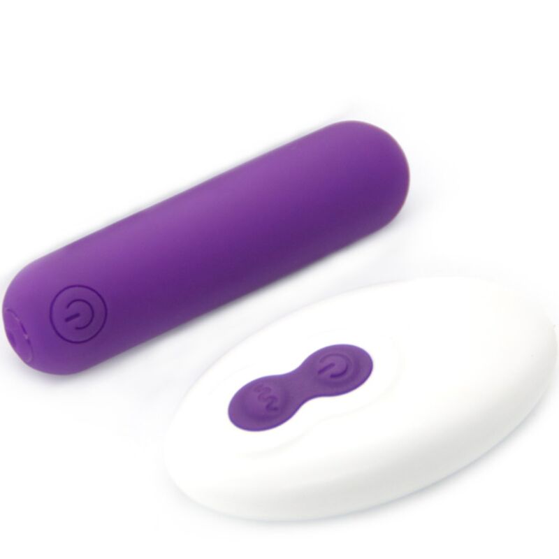 ARMONY - SPLASH JOLINE VIBRATOR BULLET SILICONE REMOTE CONTROL 10 VIBRATIONS 6.5 X 1.5 CM PURPLE - Billede 3