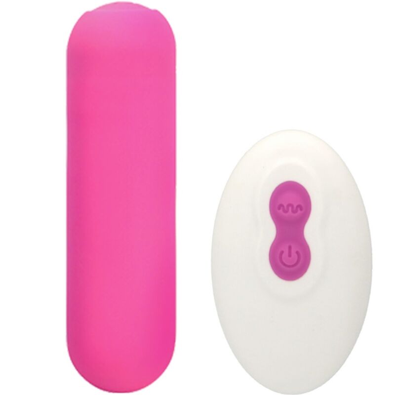 ARMONY - SPLASH JOIE VIBRATOR BULLET SILICONE REMOTE CONTROL 10 VIBRATIONS 75 X 19 CM PINK - Billede 2