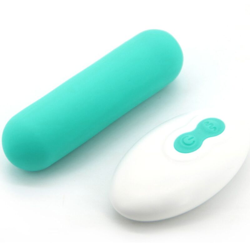 ARMONY - SPLASH JOIE VIBRATOR BULLET SILICONE REMOTE CONTROL 10 VIBRATIONS 75 X 19 CM GREEN - Billede 2