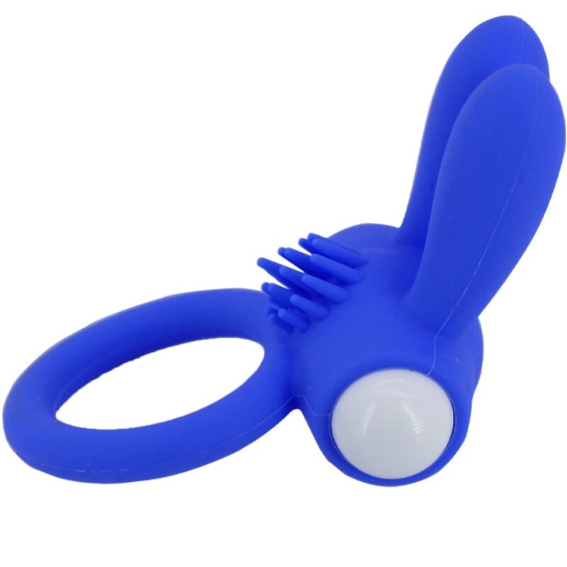 ARMONY - MR BUNNY VIBRATOR RING SILICONE BLUE - Billede 4