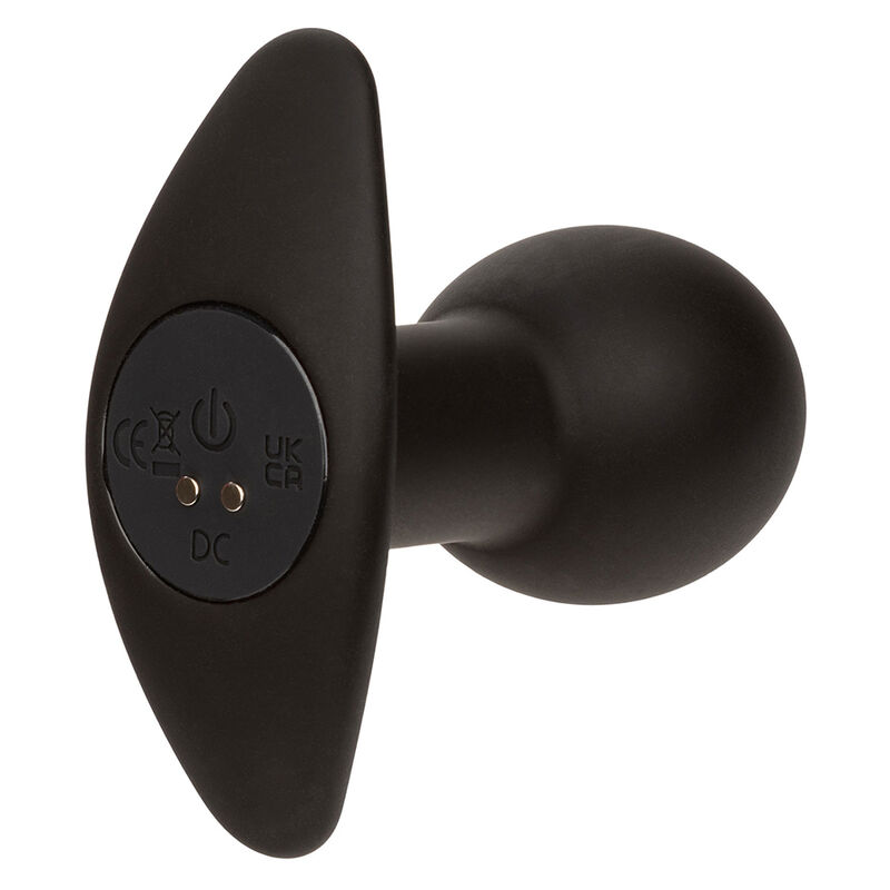 CALEXOTICS - ROCK BOTTOM ANAL PLUG 10 VIBRATIONS SILICONE BLACK - Billede 5
