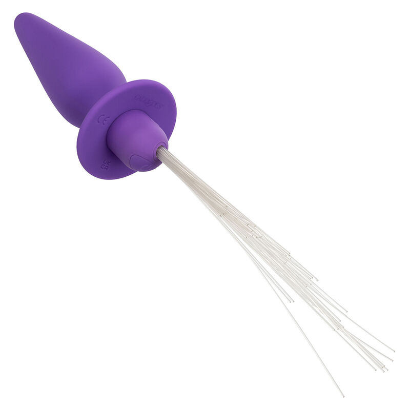 CALEXOTICS - SOUTHERN LIGHTS LIGHT UP ANAL PLUG 10 VIBRATIONS SILICONE PURPLE - Billede 4