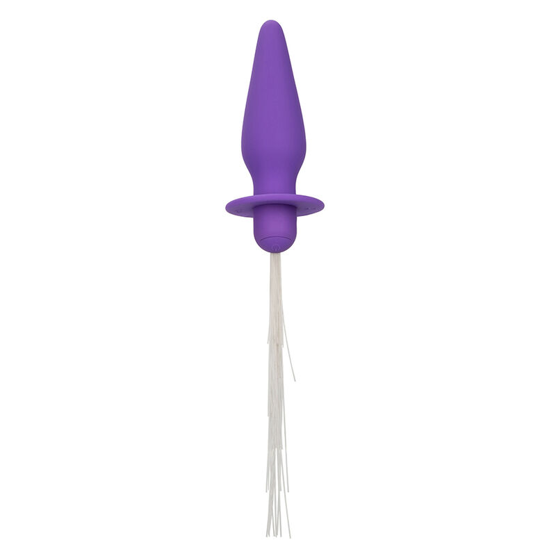 CALEXOTICS - SOUTHERN LIGHTS LIGHT UP ANAL PLUG 10 VIBRATIONS SILICONE PURPLE - Billede 2