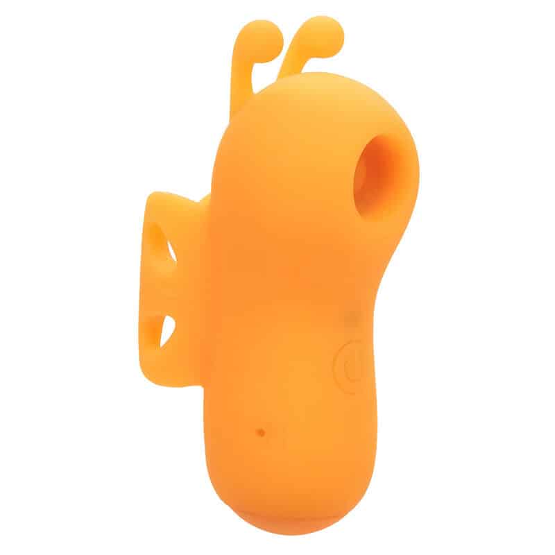 CALEXOTICS - NEON VIBES THE BUZZING VIBE FINGER STIMULATOR 10 VIBRATIONS ORANGE - Billede 2