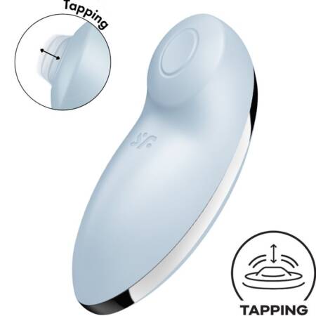 SATISFYER - TAP  CLIMAX 2 VIBRATOR  STIMULATOR BLUE