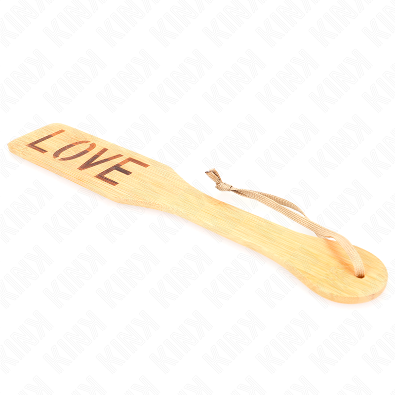 KINK - BAMBOO PALETTE WORD LOVE 32 X 5.5 CM - Billede 3