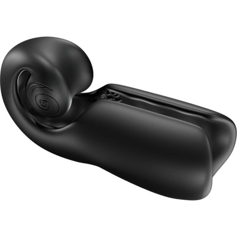 SNAIL VIBE - EVO FOR HIM MALE MASTURBATOR SLIDE NROLL BLACK - Billede 2