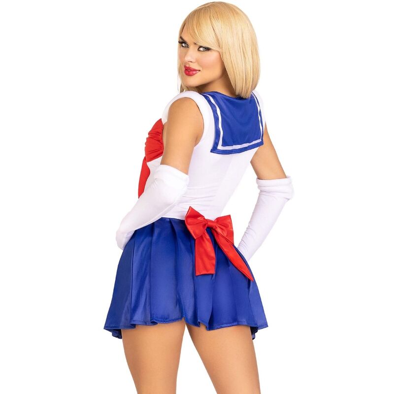 LEG AVENUE - COSTUME SEXY SAILOR MULTICOLOR M - Billede 3