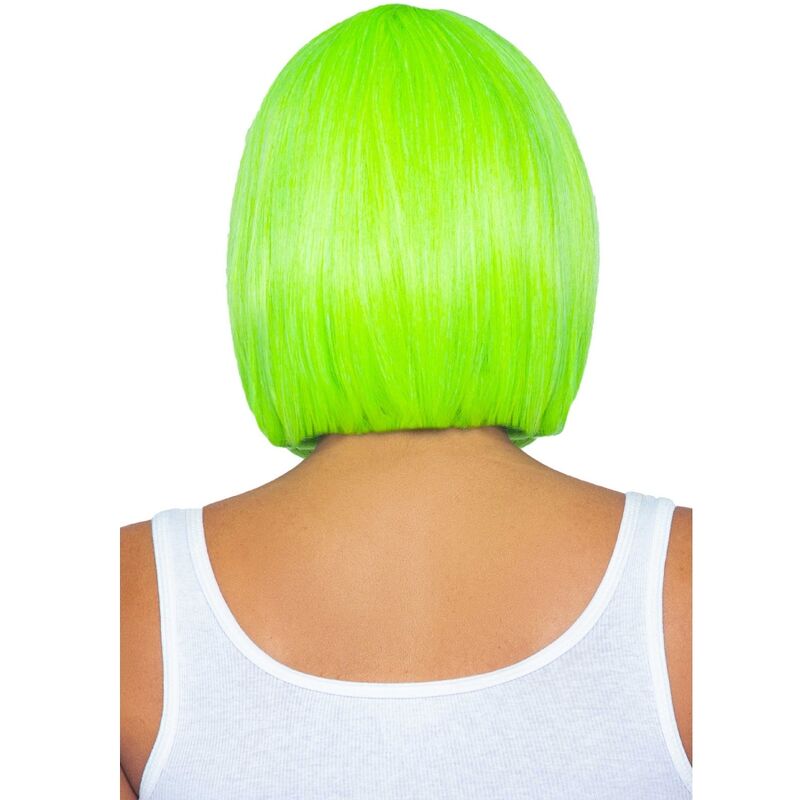 LEG AVENUE - FLUORESCENT BOB WIG NEON GREEN - Billede 2