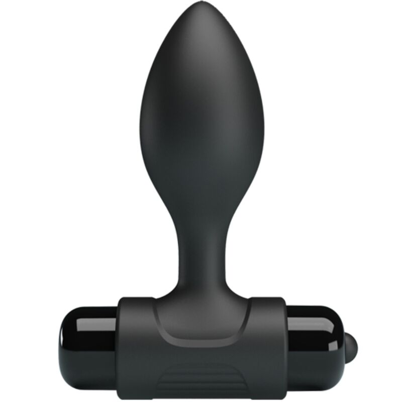 PRETTY LOVE - VIBRA BUTT 10 VIBRATIONS ANAL PLUG BLACK - Billede 2