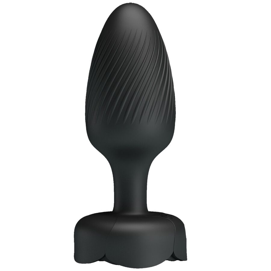 PRETTY LOVE - OSBORN ANAL PLUG WITH LED LIGHT BLACK 9.8 CM - Billede 4