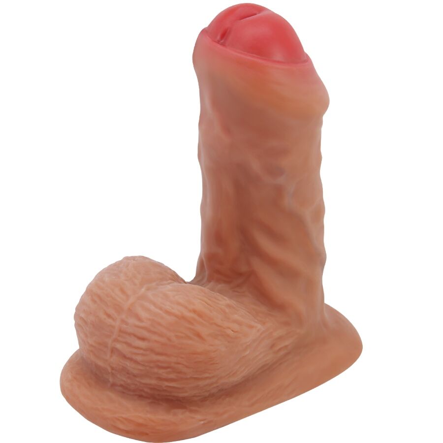 PRETTY LOVE - WARNELL ULTRA REALISTIC AND ELASTIC DILDO 9.5 CM MULATO - Billede 2