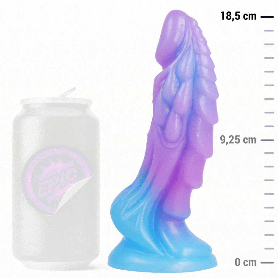 EPIC - DILDO SAPPHIRE LUNAR GLOW