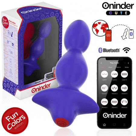 ONINDER CUTE - LOVE BUTT VIBRATING ANAL PLUG DILATOR - FREE WORLDWIDE APP