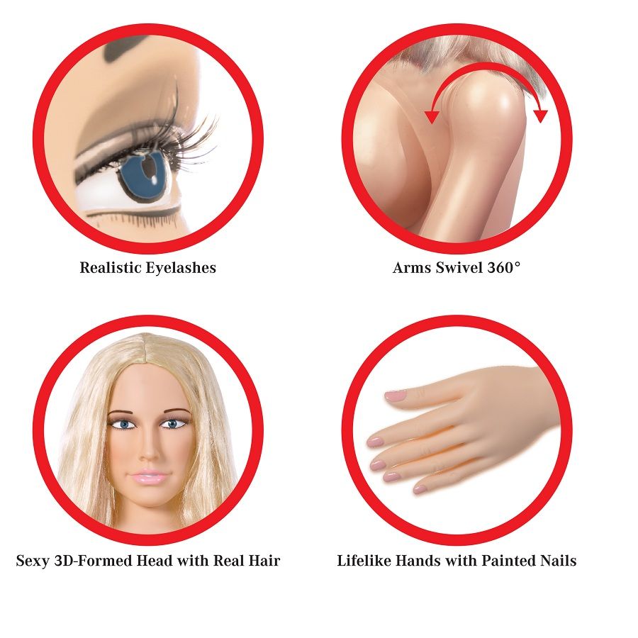 EXTREME DOLLZ - HANNAH HARPER - Billede 4