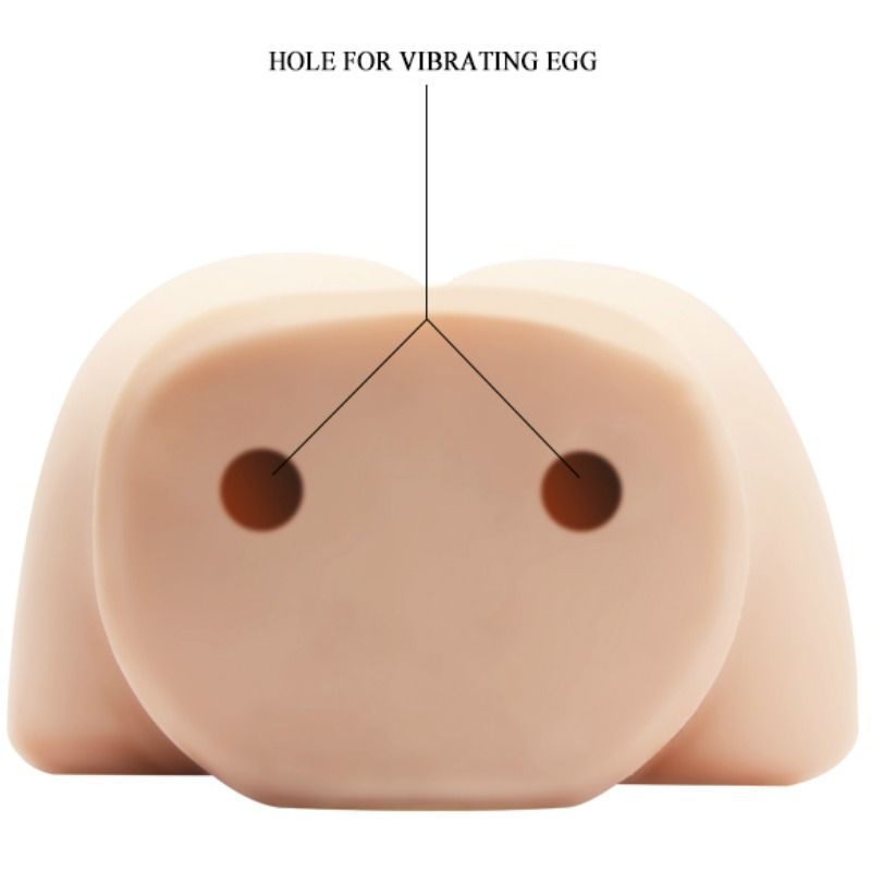 CRAZY BULL - REALISTIC VAGINA AND ANUS WITH VIBRATION POSITION 4 - Billede 4