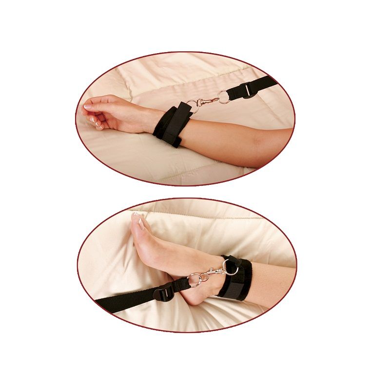 FETISH FANTASY SERIES - BED BINDINGS RESTRAINT KIT - Billede 4