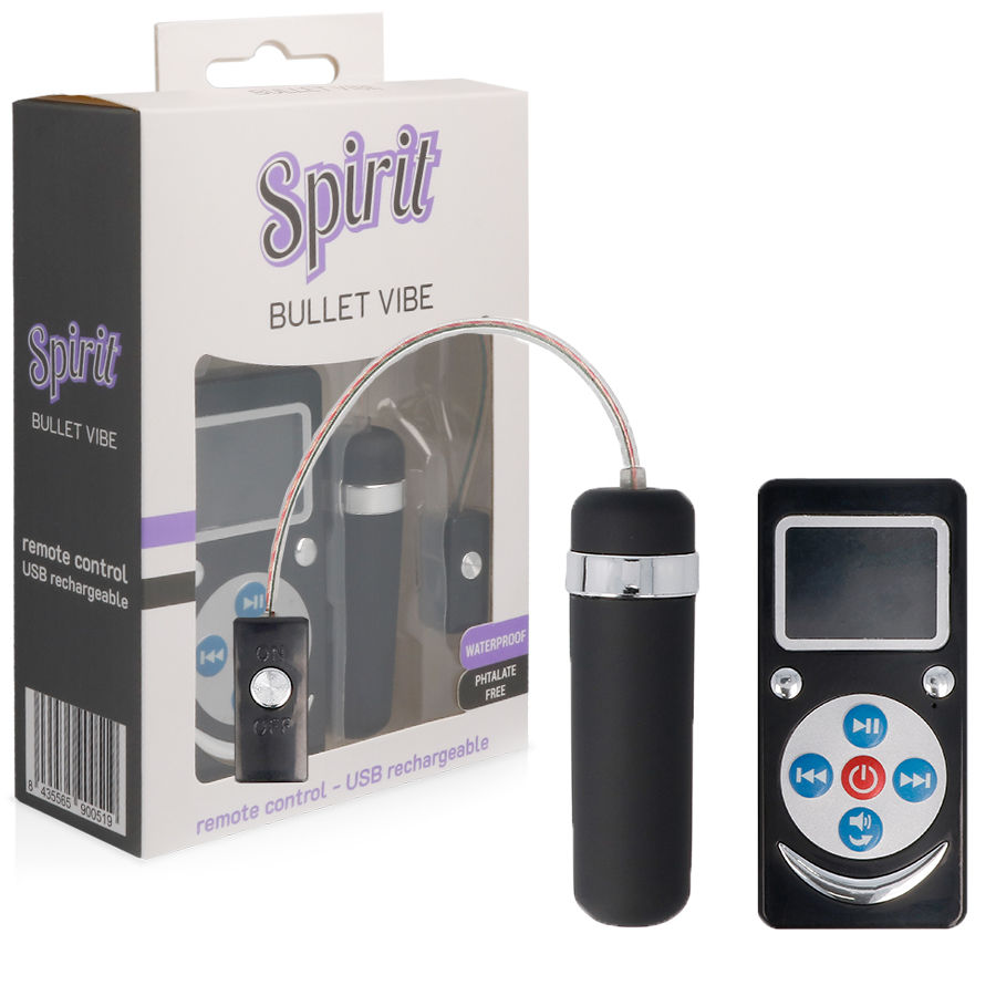 SPIRIT - BULLET VIBE PREMIUM BLACK - Billede 3