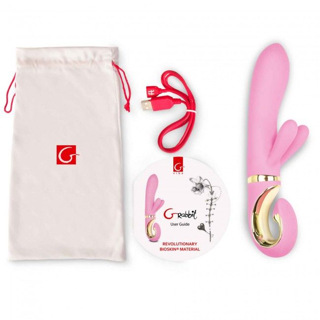 G-VIBE - G-RABBIT PINK RAMPANT BUNNY VIBRATOR - Billede 2