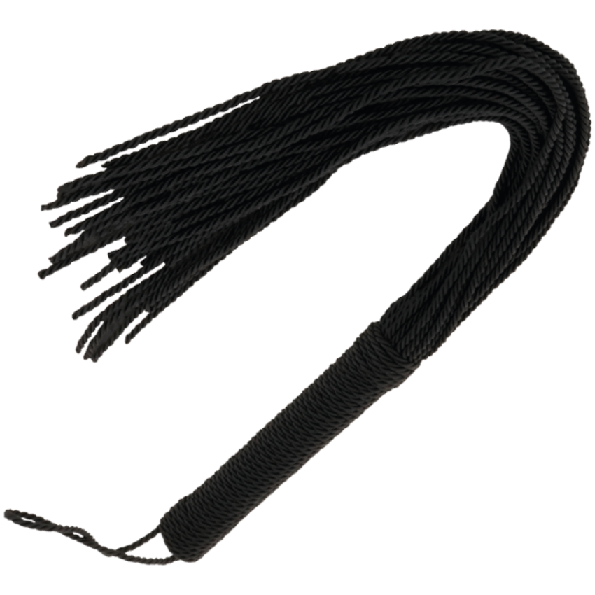 DARKNESS - BLACK BONDAGE WHIP 50CM - Billede 2
