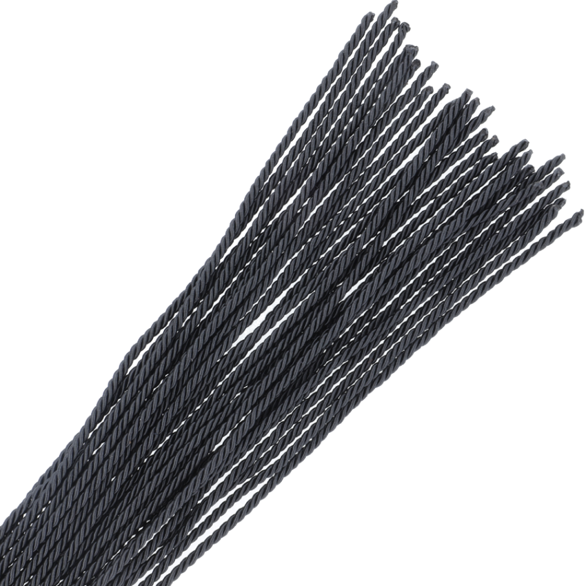 DARKNESS - BLACK BONDAGE WHIP 50CM - Billede 3