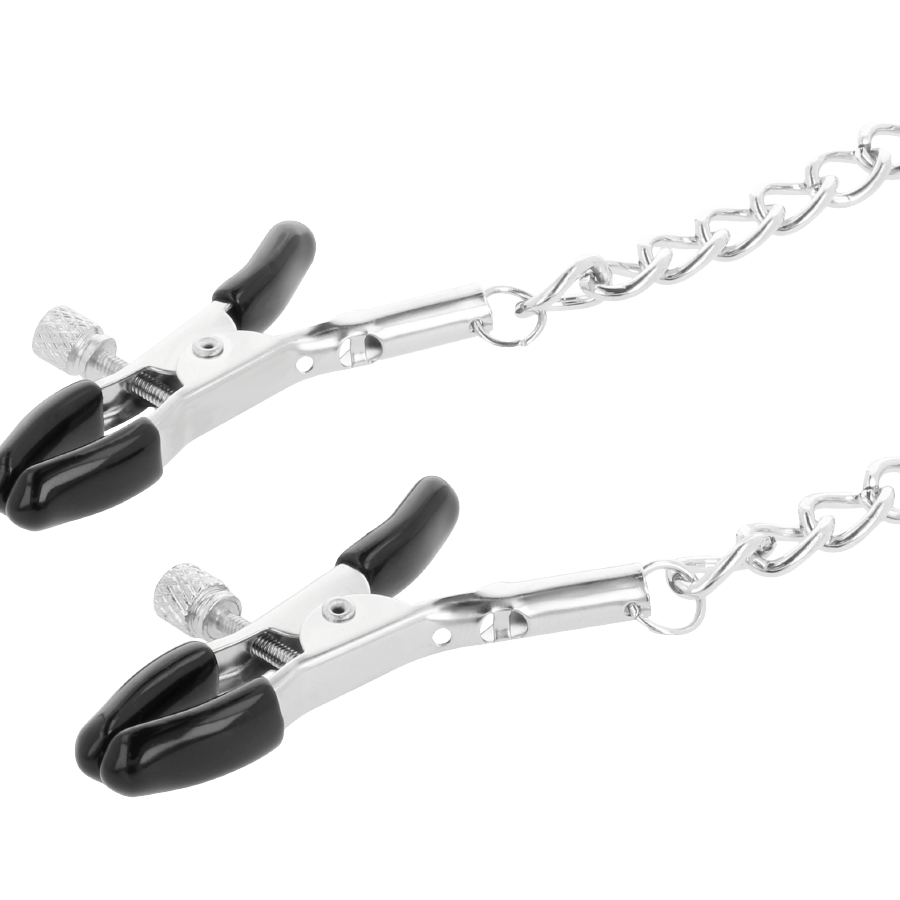 DARKNESS - ADJUSTABLE NIPPLE CLAMPS METAL - Billede 2