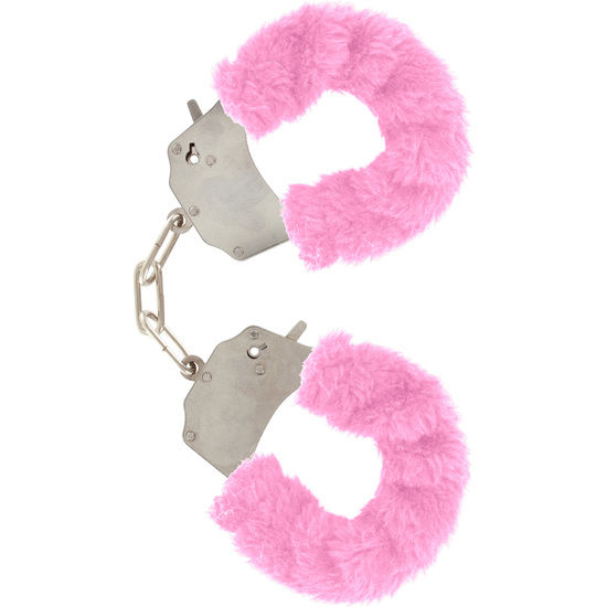 TOYJOY - FURRY FUN CUFFS BONDAGE PINK - Billede 2