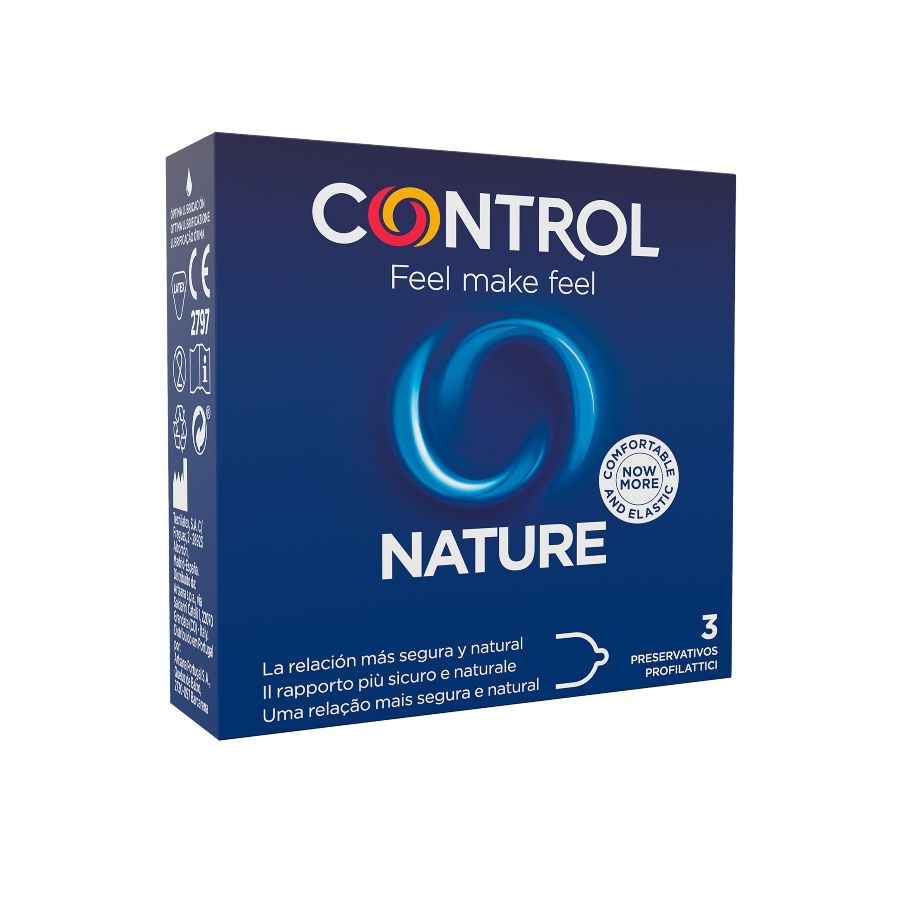 CONTROL - ADAPTA NATURE CONDOMS 3 STK