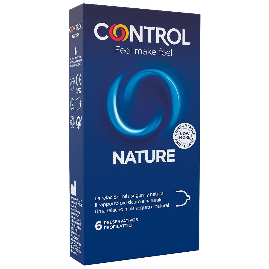 CONTROL - ADAPTA NATURE CONDOMS 6 STK