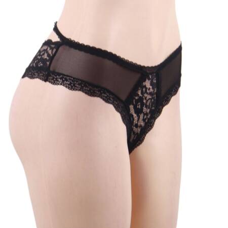 QUEEN LINGERIE - FLORAL LACE PANTIE
