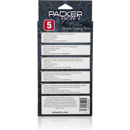 CALEXOTICS - SILICONE PACKING PENIS 12.75 CM FLESH - Billede 2