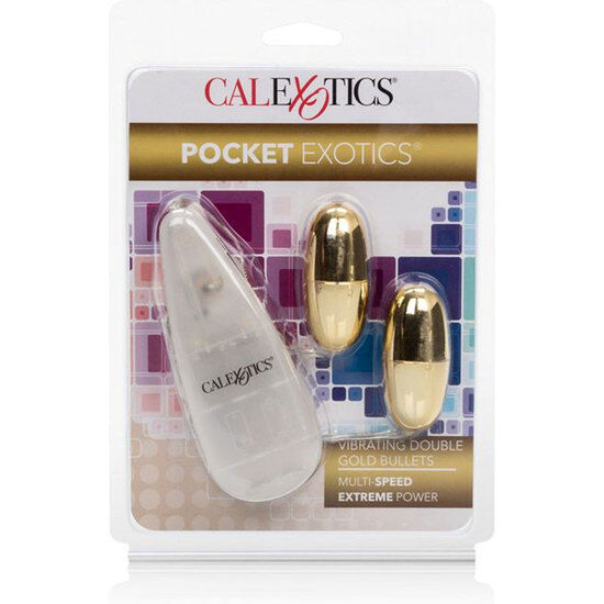 CALEXOTICS - VIBRATING BULLETS GOLD DUO - Billede 4