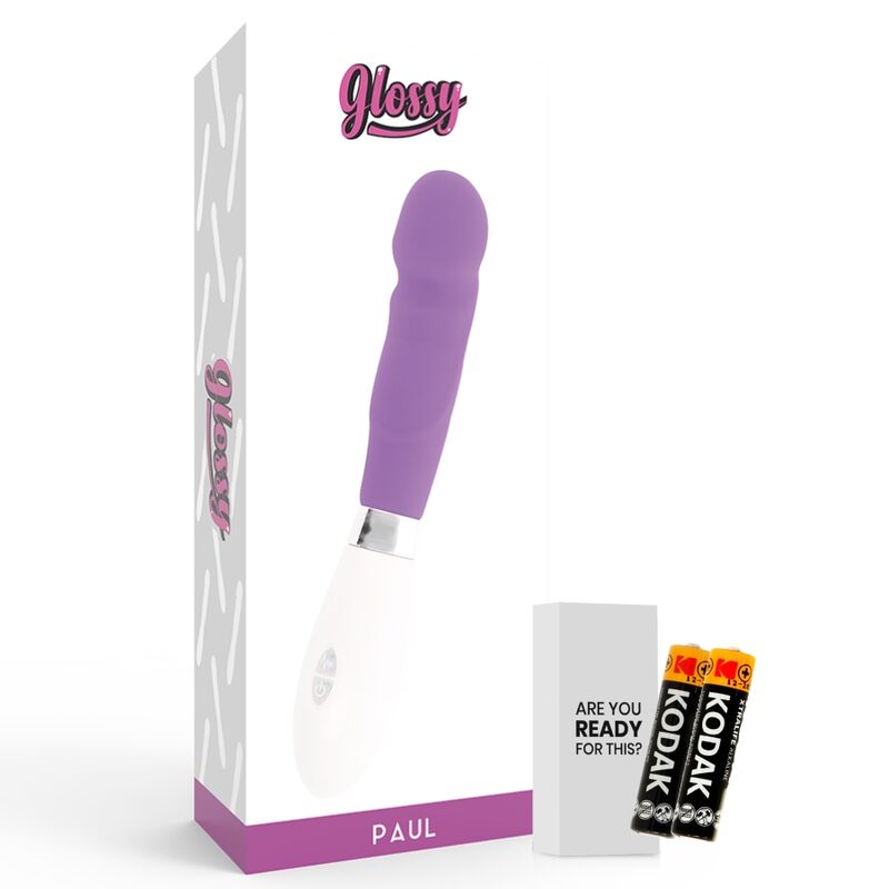 GLOSSY - PAUL VIBRATOR PURPLE - Billede 4