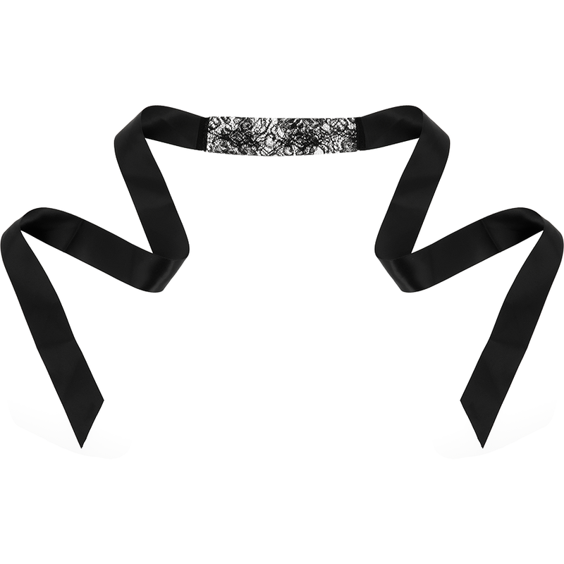 COQUETTE CHIC DESIRE - LACE MASK BLACK - Billede 3