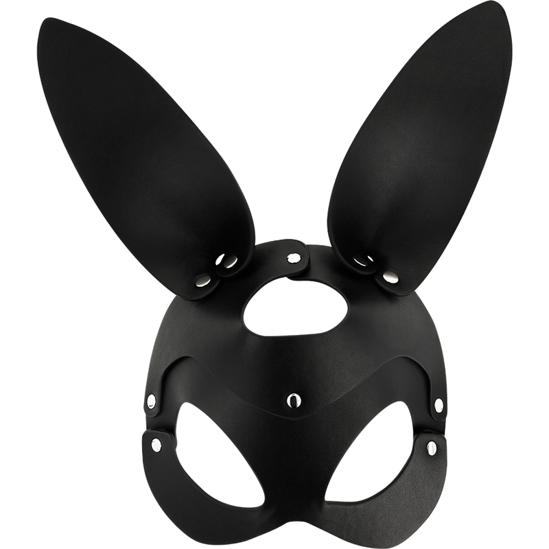 COQUETTE CHIC DESIRE - VEGAN LEATHER MASK WITH BUNNY EARS - Billede 3